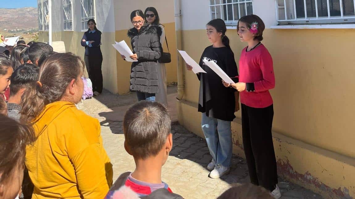 29 Ekim Cumhuriyet Bayramı Kutlama Törenimizden Kareler